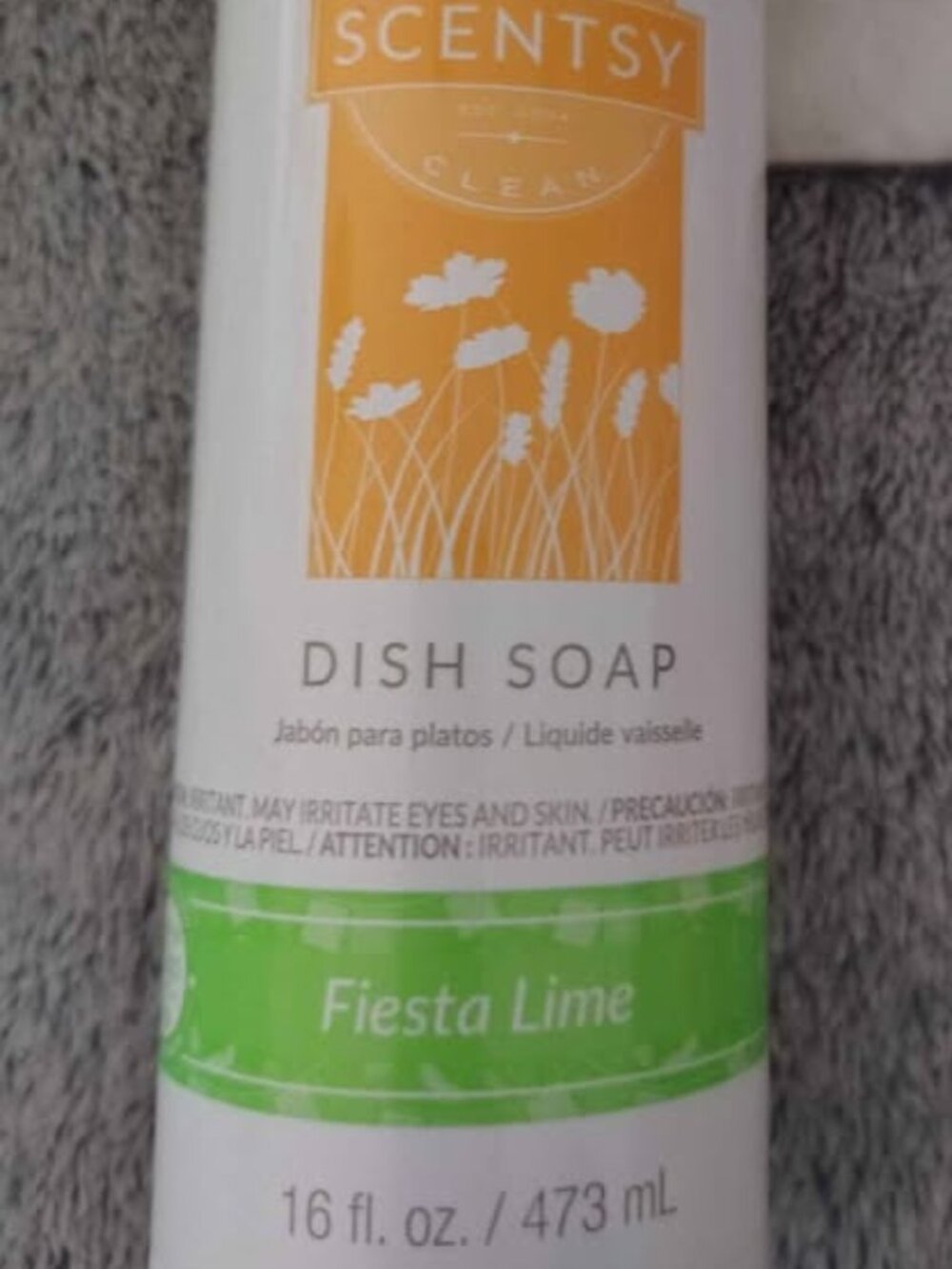 Scentsy Fiesta Lime Dish Soap